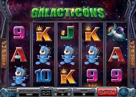 Бесплатный игровой автомат Galacticons